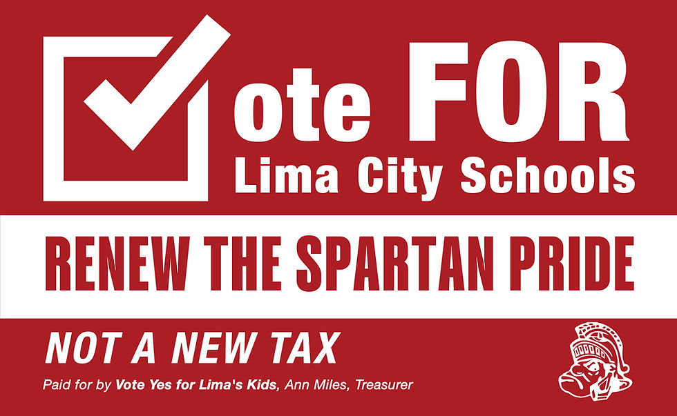 2023 Levy Sign