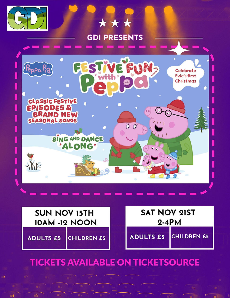 GDI presents FESTIVE FUN WITH PEPPA