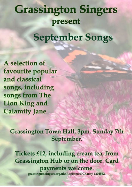 Grassington Singers present September Songs