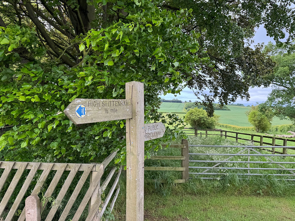 March Friday Walk - Sheriff Hutton and Howardian Hills - 10miles/16km