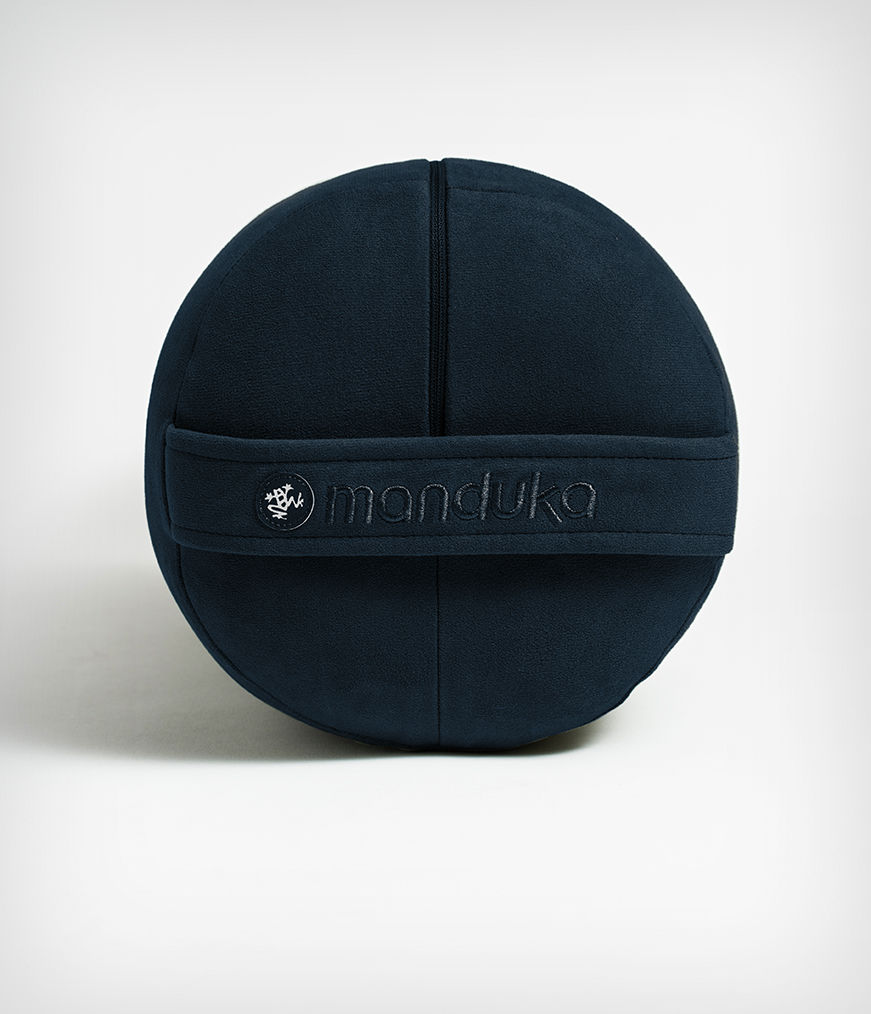 Miniature : Enlight™ Round Yoga Bolster - Manduka Midnight