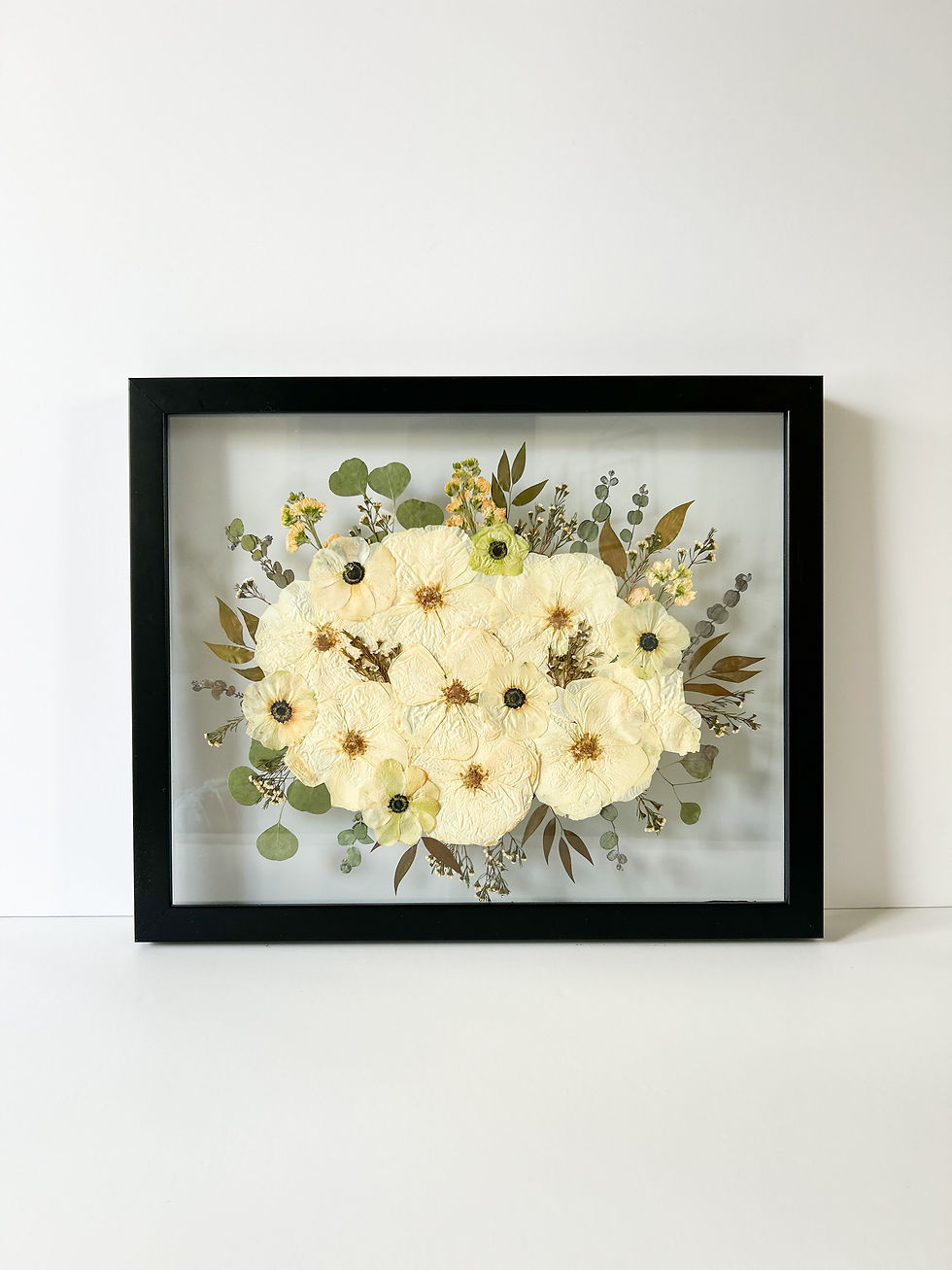 Thumbnail: 16x20 Pressed wedding bouquet