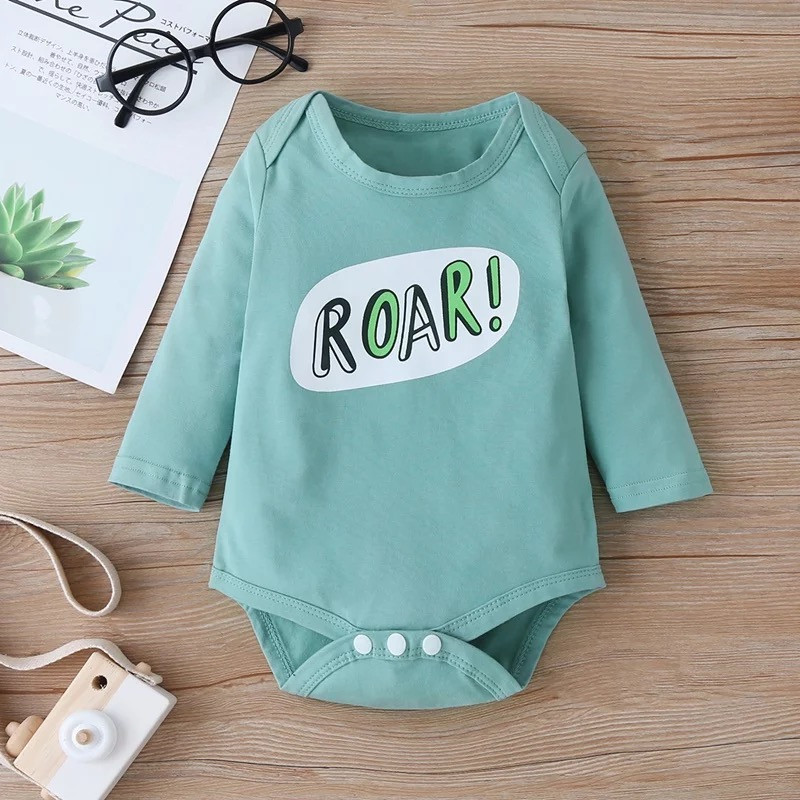 Miniatura: Conjunto de roupas para bebés unisexo, primavera e outono 3 Pcs de algodão.