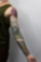 floral botanical tattoo sleeve Milwaukee, Wi