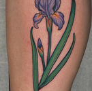 Wicker Park botanical tattoo artist