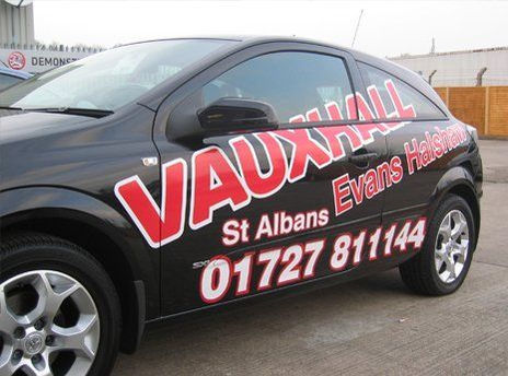 vauxhall vehicle graphic