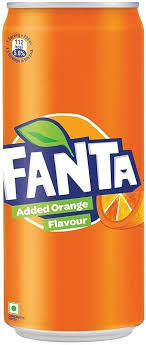 Fanta Orange Flavoured Can , 300 ml