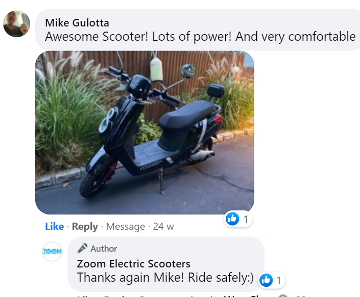 FAQ'S Zoom Electric Moped Scooters USA
