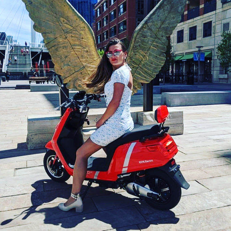 Thumbnail: 1500 Watt 30 MPH Electric Scooters Mopeds Promotional Sale.  Free shipping!