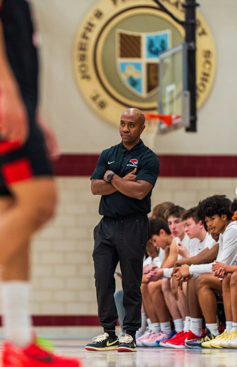 Coach Clark '04 helped the Hawks reach the PCL playoffs in his first season. (Credit: