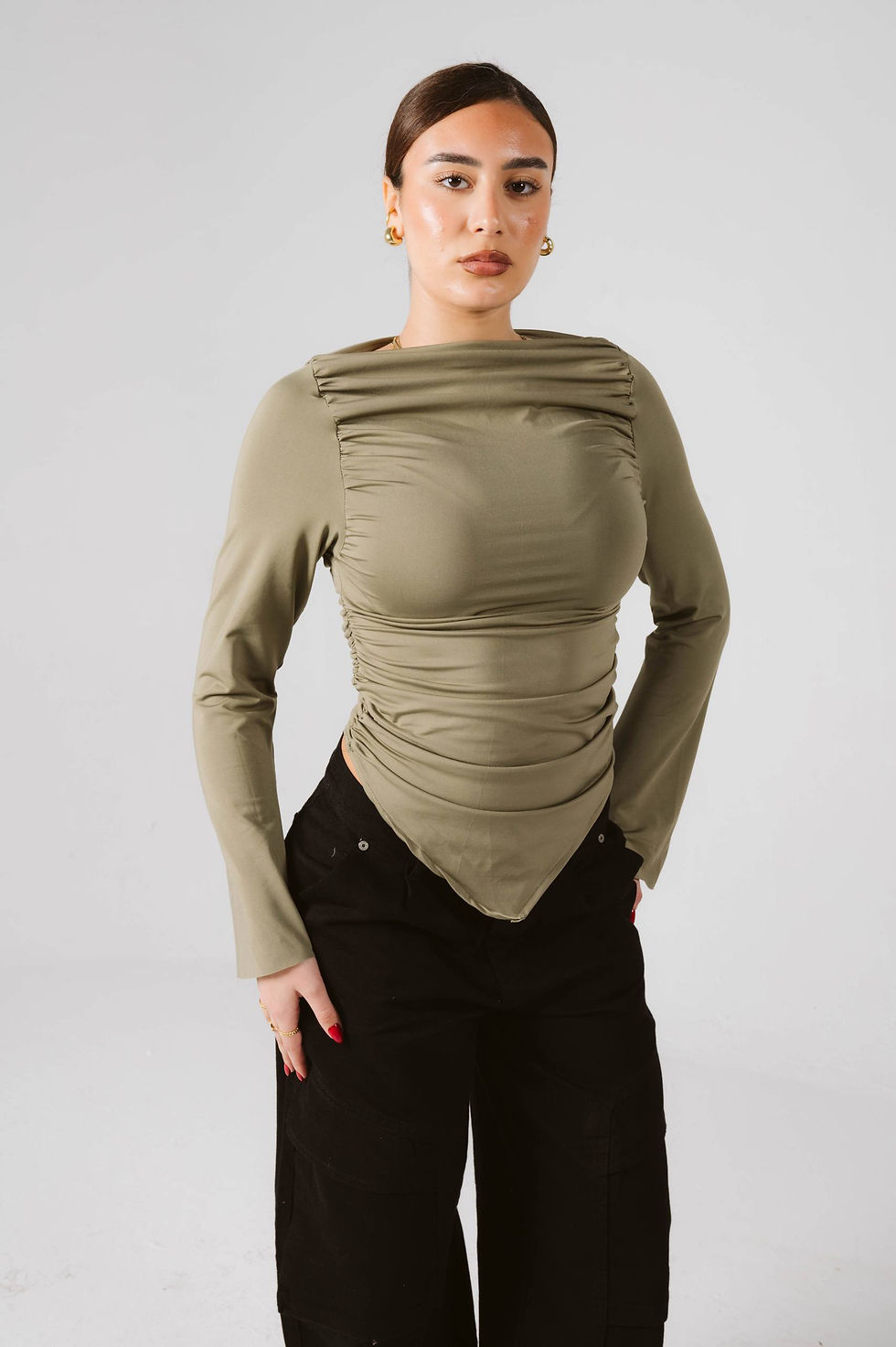 Thumbnail: Linear Drape Top 