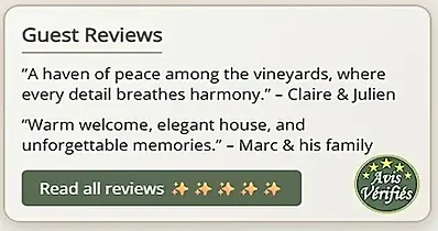 Avis voyageurs ayant séjournée au gite la Valentine à Bédarrides - France