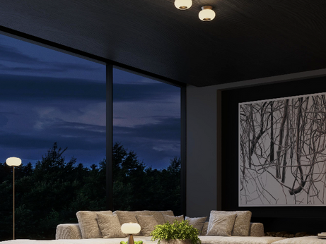 Modern and cozy living area