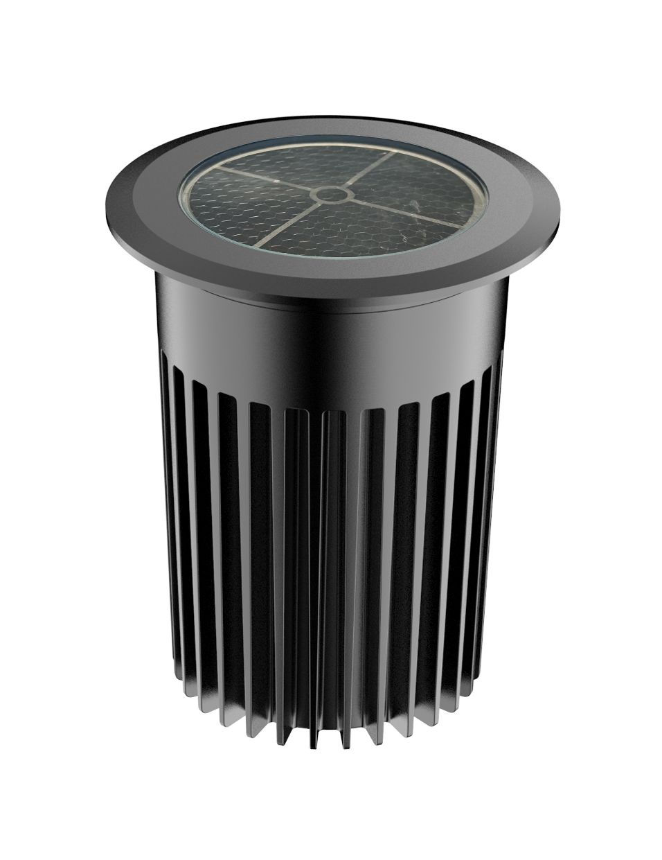 Honey comb louver for inground lights
