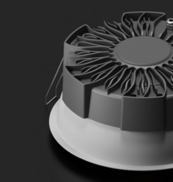 H series downlight heat sink