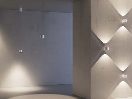 AM series featuring wall, ceiling & pendant light