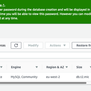 Connecting MySQLWorkbench to AWS RDS