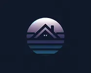 DALL·E 2024-05-29 10.21.47 - A simple logo for a real estate company with a gradient desig