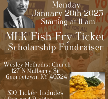 Fish fry community event in Scott County, Kentucky