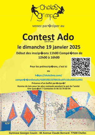 Contest Ado 19 janvier 2025