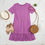 Thumbnail: Short Sleeve Ruffled Hem Dress