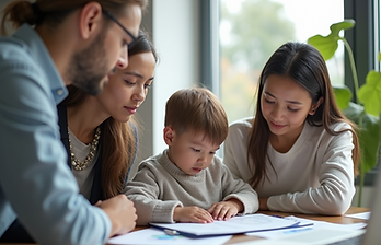 A-family-confidently-planning-their-future-with-insurance-solutions-in-a-modern-setting.pn