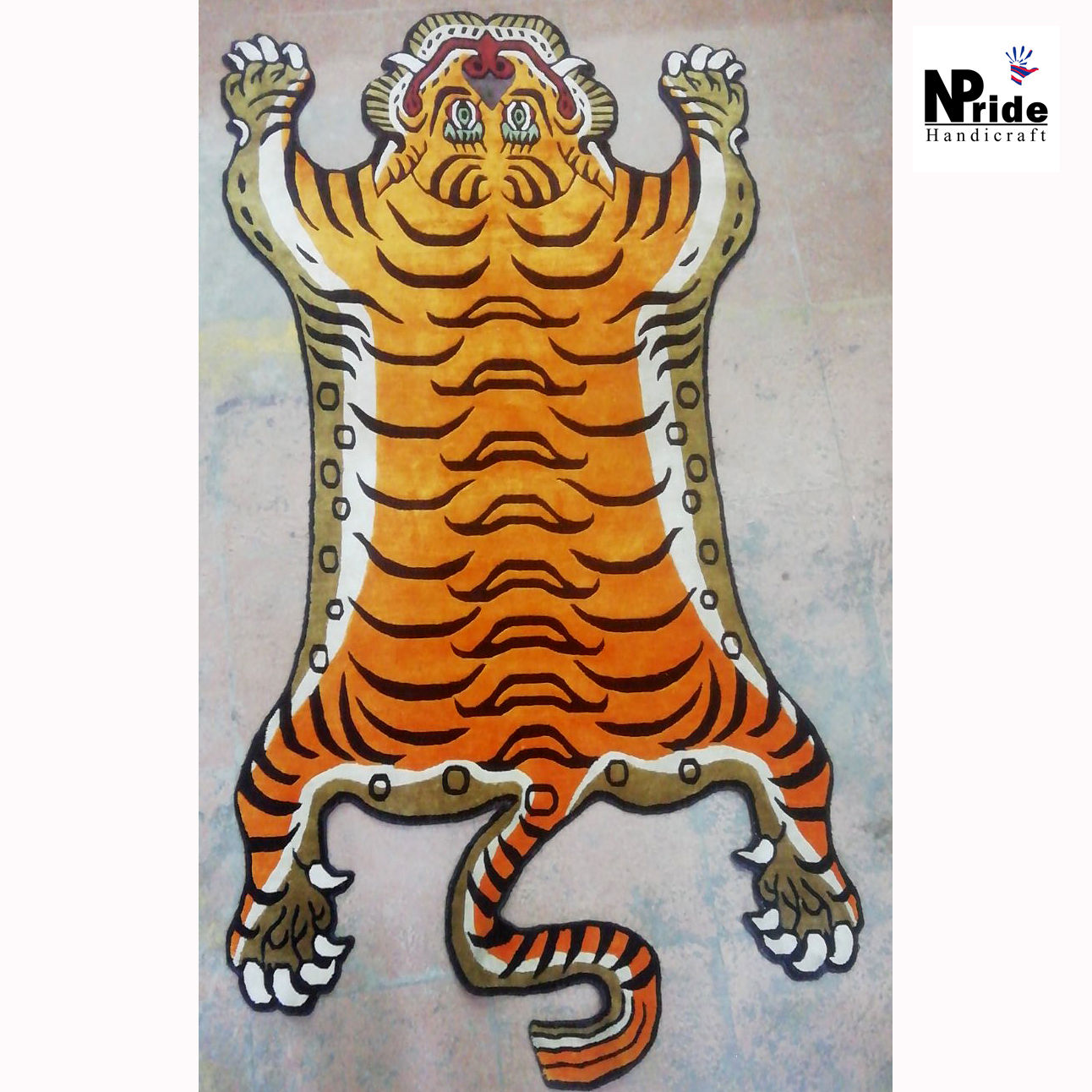 Dywan Jedwabny Tygrys Duży 029