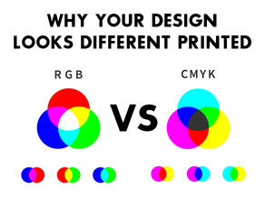 RGB vs CMYK: Why Your Design Looks Different Printed