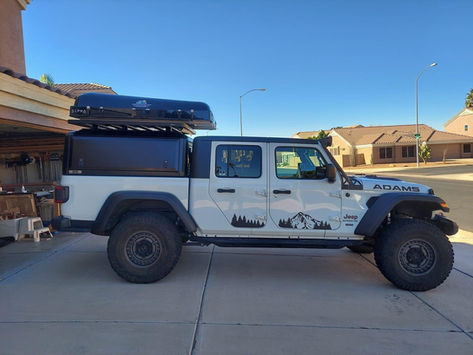 Adams, The Jeep Gladiator Overland Build