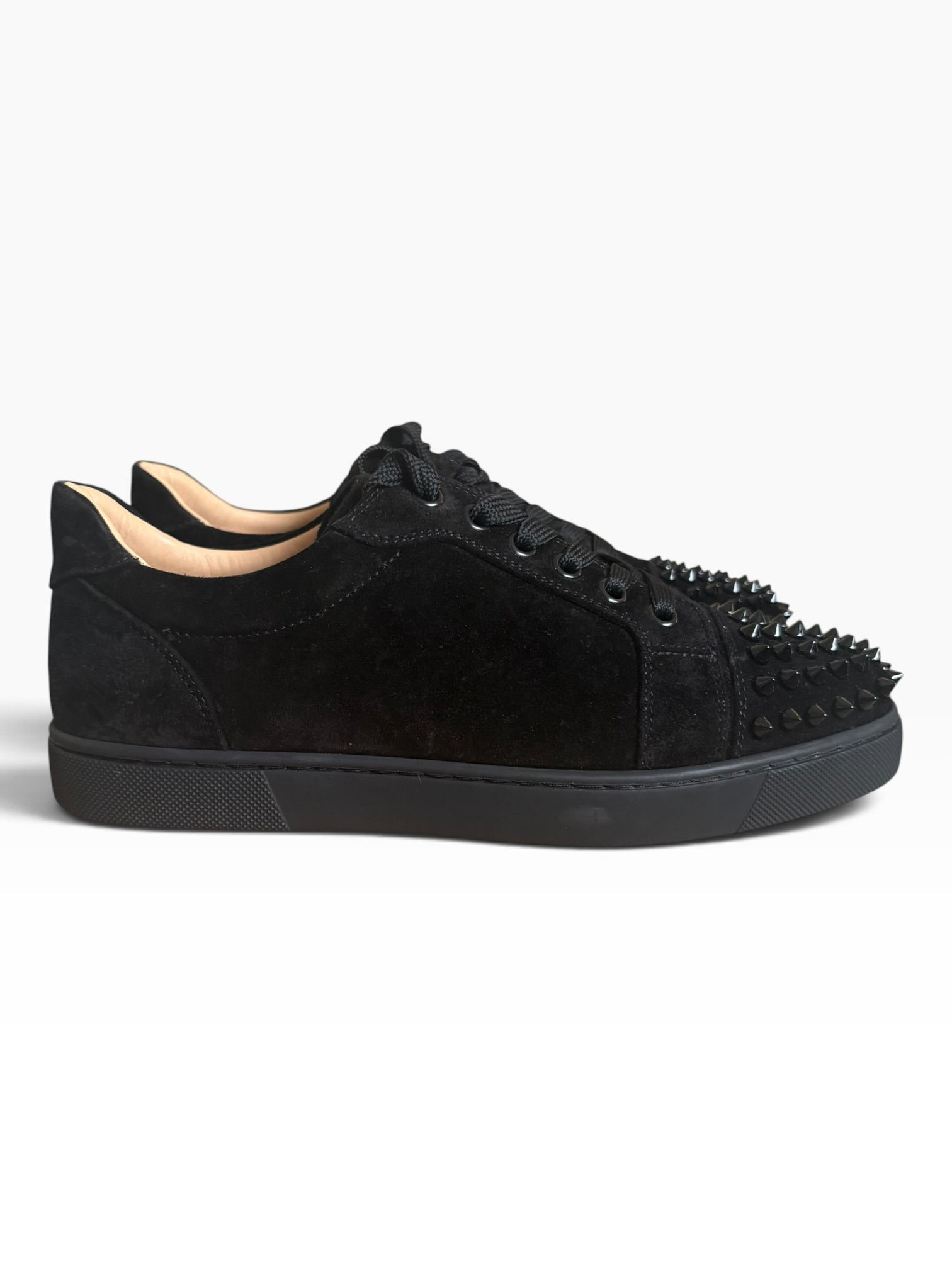 CHRISTIAN LOUBOUTIN SPIKE TRAINERS, UK 5.