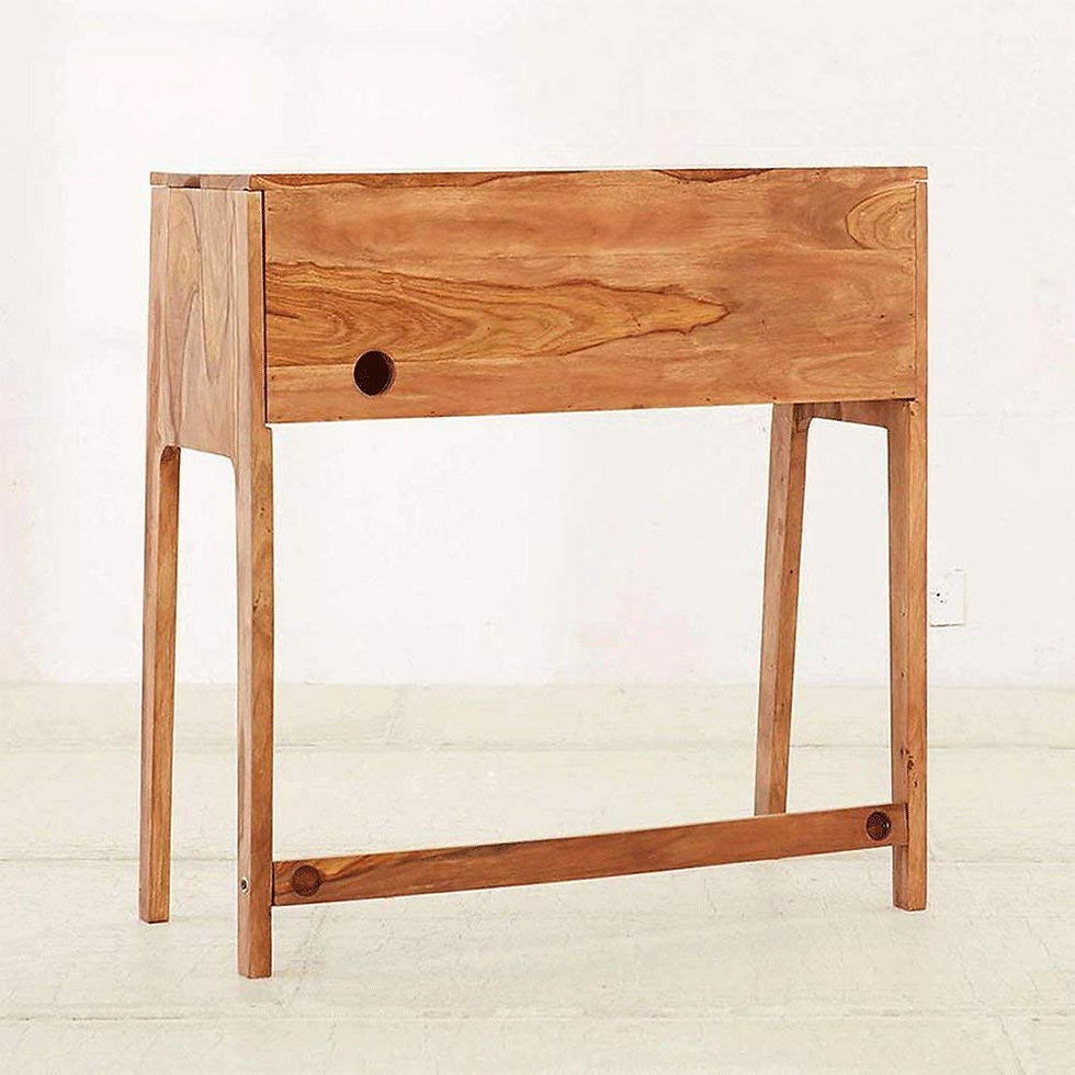 Thumbnail: Porash Furniture Sheesham Wood Writing Study Office Work Station Desk for Home