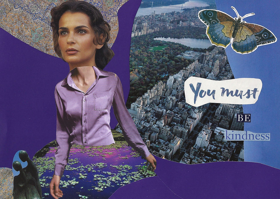 Collage hand-crafted by Martha Clark Scala