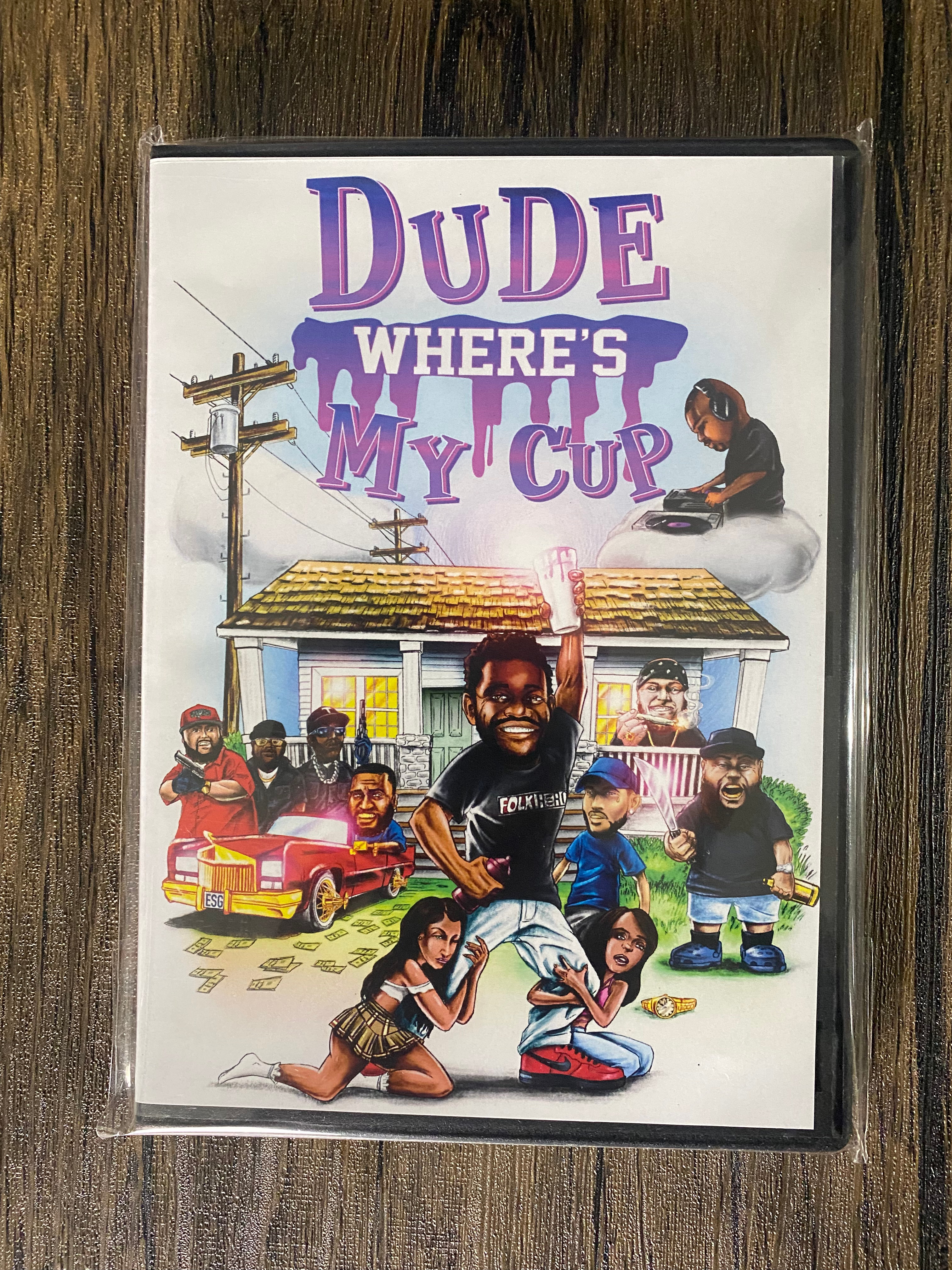 Dude Where's My Cup DVD