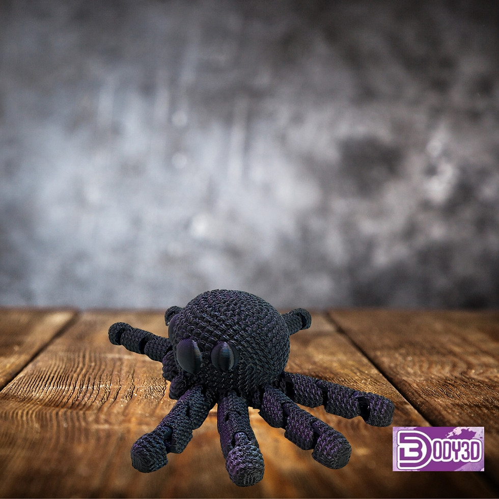 Thumbnail: Articulated Crocheted Spider
