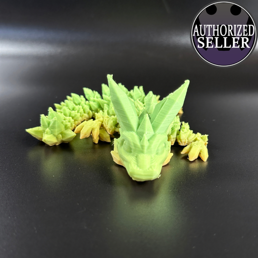 Thumbnail: Small Baby Crystal Dragon