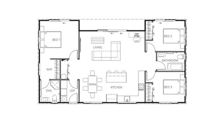 Cordelia Kitset Floor Plan