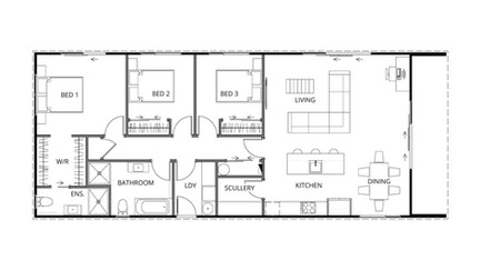 Orlando Kitset Floor Plan