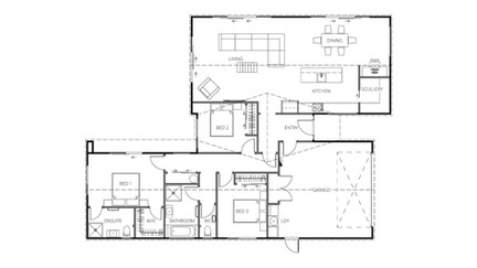 Juliet Kitset Floor Plan