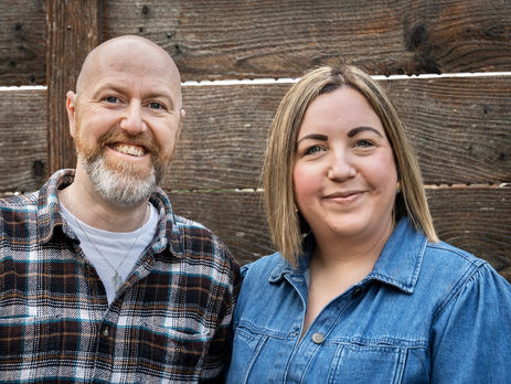 Ben Veal and Sarah Moon