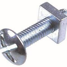 Zinc roofing bolt