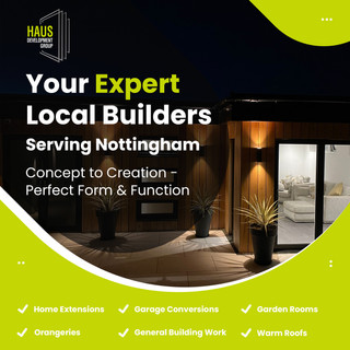 Your local building experts advert