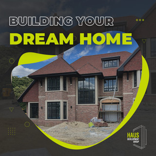 Building your dream home advert