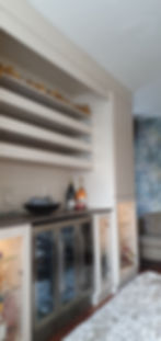Dining room display and storage solutions