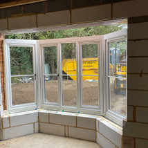 new bay window installation
