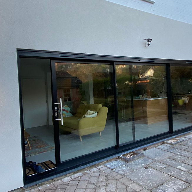 Sliding patio doors