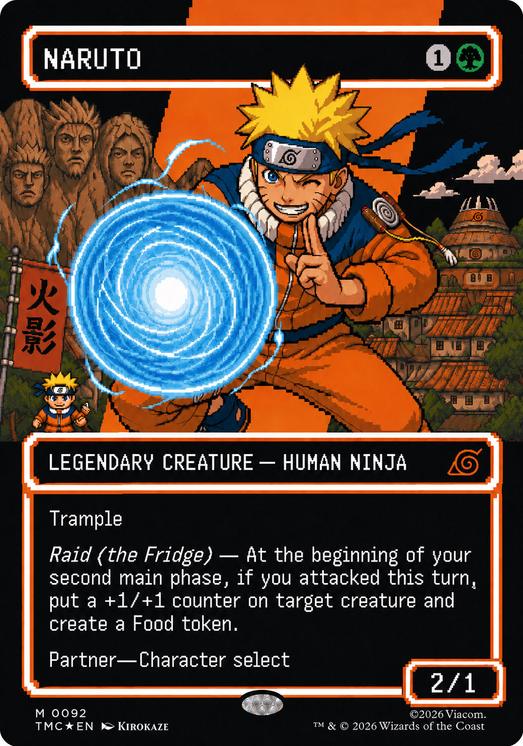 Naruto — Custom Naruto MTG Proxy Card