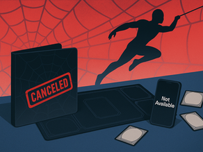 No spiderman digital MTG arena ? No Spiderman ultra pro accessories??