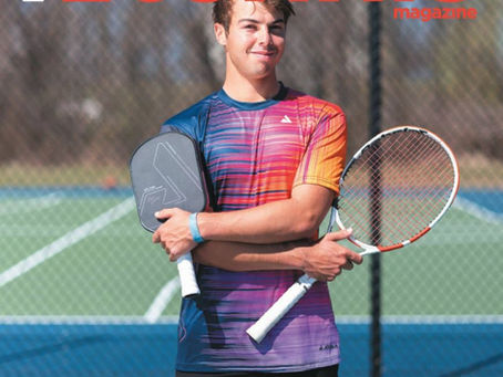 [7/2/22]  Look who's on the cover of Tennis Magazine?