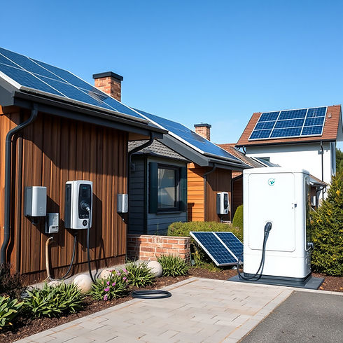 Solar Panels, EV Charger, Generac Generator and Electrical Services in Central Alberta. Trust Right Wire Electrical.