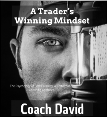 Close-up view of a trading journal with notes and charts